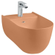 Биде Artceram The One подвесной с одним отверстием  цвет orange cameo THB001 13 00