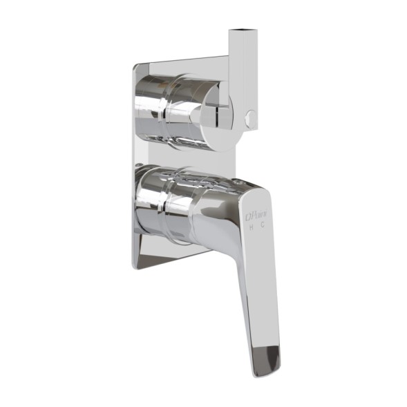 Paini RTCR6911 Смеситель для ванны Бари встраиваемый, хром