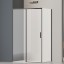 Vincea Душевой уголок Софт 2 (Soft 2) VSR-3SO29012CLB, 1200*900, черный, стекло прозрачное