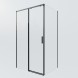 Vincea Душевой уголок Софт 2 (Soft 2) VSR-3SO29012CLB, 1200*900, черный, стекло прозрачное