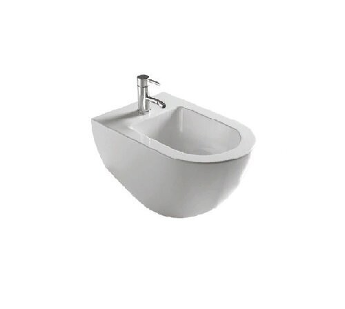 Биде GALASSIA Dream 7313 NEMT подвесное с одним отверстием цвет черный матовый