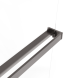 Vincea Душевая перегородка Волк-Ин (Walk-In) VSW-1HR120CLGM, 1200*2000, вороненая сталь, стекло прозрачное