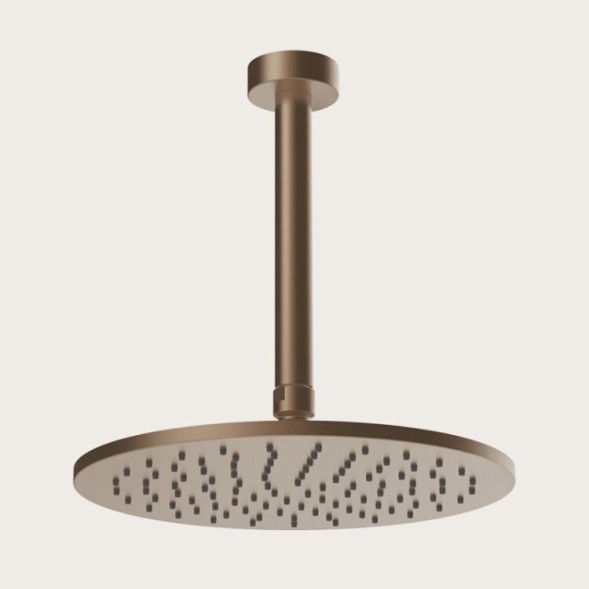 Gessi Верхний душ, VENTI20, 328*328, цвет медь брашированная  65149#708