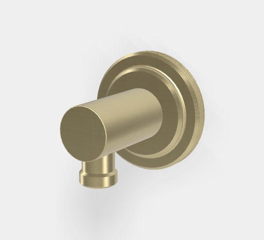 Шланговое подсоединение, Fima Carlo Frattini, Park Lane, цвет-Brushed champagneF1372HS