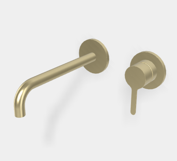 Смеситель для раковины, Fima Carlo Frattini, Snap, цвет-брашированный шампань F3121WLX9HS