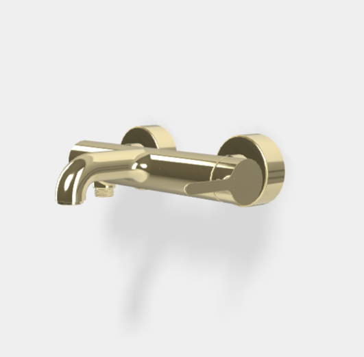 Смеситель для ванны и душа, Fima Carlo Frattini, Snap, цвет-шампань F3114/1HL