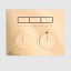 Gessi Смеситель для душа, HI FI Compact, на 3 потребителя, цвет бронза теплая 63006#735
