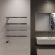 Полотенцесушитель электрический Vincea VTD-2H2GM, вороненая сталь, таймер