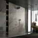 Vincea Душевой комплект Инспаер (Inspire) VSFW-3I22MT3GM встраиваемый, термостат, двухрежимный, вороненая сталь