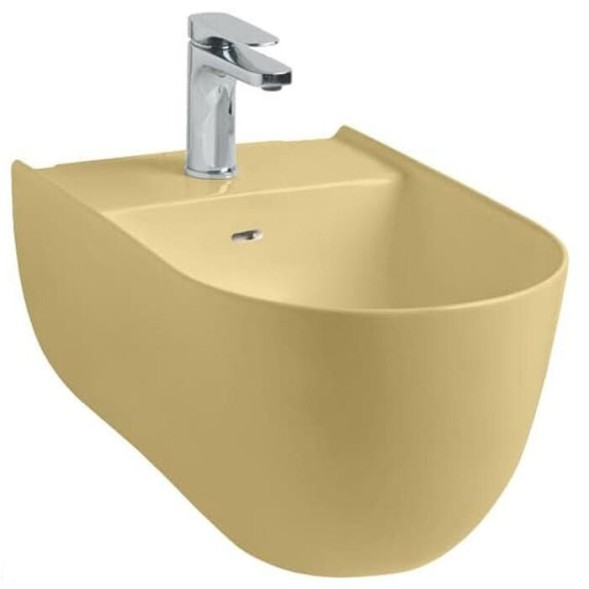 Биде Artceram The One подвесной с одним отверстием  цвет zync yellow THB001 12 00