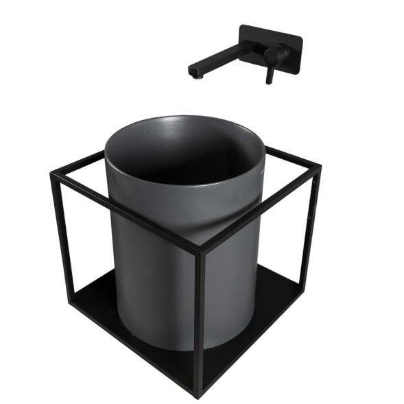 Раковина GALASSIA CORE 7305 NEMT накладная без перелива