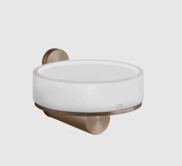Gessi Мыльница, 316, шгв 115*127.5*75, цвет белый#Матовая латунь  54701#727