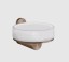 Gessi Мыльница, 316, шгв 115*127.5*75, цвет белый#Матовая латунь  54701#727