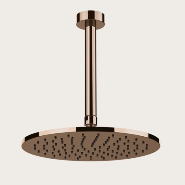Gessi Верхний душ, VENTI20, 328*328, цвет медь брашированная  65153#708