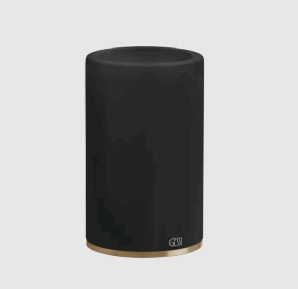 Gessi Стакан, 316, шгв 75*75*126, цвет чёрный матовый  54732#299