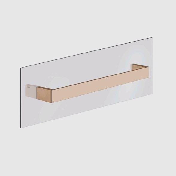 Gessi Полотенцедержатель, Rettangolo, шгв 350*300*800, цвет Матовая латунь  20939#727