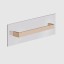 Gessi Полотенцедержатель, Rettangolo, шгв 350*300*800, цвет Матовая латунь  20939#727