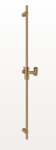 Gessi Штанга для душа, Habito Bath Shower, INTRECCIO, 900, цвет брашированная бронза PVD  70144#726