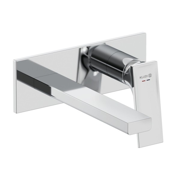 Смеситель KLUDI DECUS 542440575 для раковины настенный встраиваемый внешняя часть