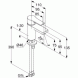 Смеситель KLUDI ZENTA SL 482620565 для раковины на одно отверстие однорычажный без донного клапана