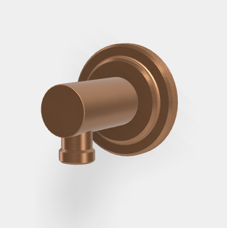 Шланговое подсоединение, Fima Carlo Frattini, Park Lane, цвет-бронза брашированная янтарнаяF1372ZS