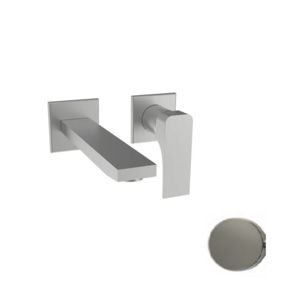 Смеситель для раковины, Fima Carlo Frattini, Fit, цвет-никель брашированный F3391WLX8SN