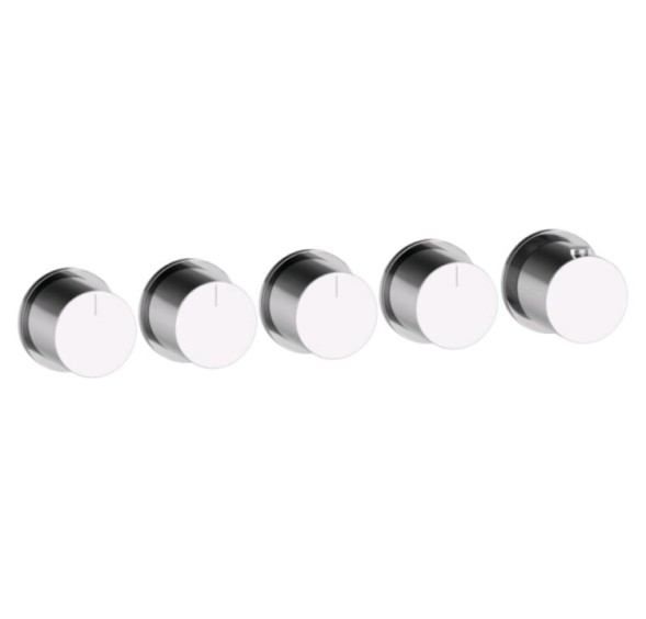 Gessi Смеситель для душа, Anello, на 4 потребителя, цвет хром 63438#031