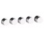 Gessi Смеситель для душа, Anello, на 4 потребителя, цвет хром 63438#031