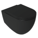 Унитаз ISVEA Infinity подвесной ШГВ 365*530*400 цвет-черный матовый 10NF02001-2N
