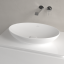 Villeroy&amp;Boch Раковина, Hommage, шгв 750*580*200, отверстия для смесителя-3, CeramicPlus, цвет-альпийский белый 7101A1R1