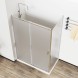 Vincea Душевой уголок Сити (City) VSR-5CT9012MT, 1200*900, хром, стекло текстурное
