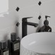 Paini RTYO205LL Смеситель для раковины Бари высокий, чёрный