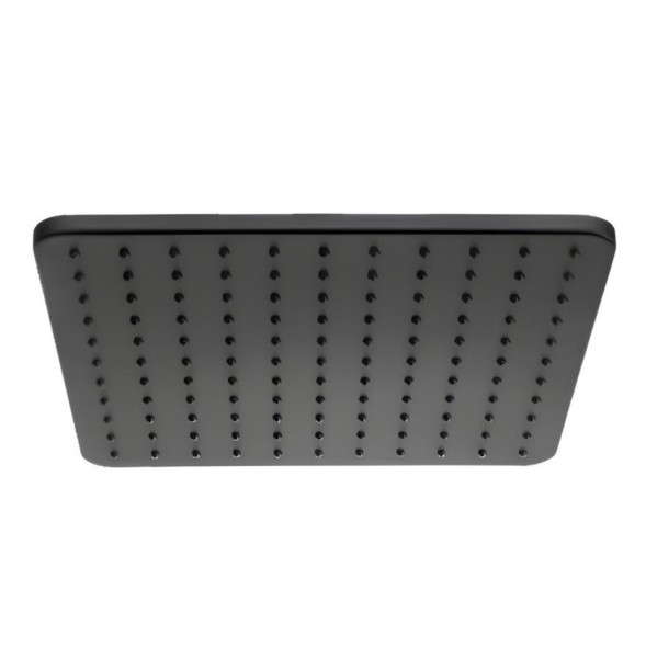 Верхний душ Bossini Cosmo I00598.073 280х280 мм без кронштейна Easy Clean цвет черный матовый