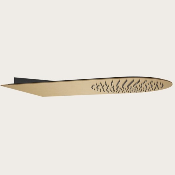 Gessi Верхний душ, Spotwater Meccanica, 79*79, цвет черный матовый  57227#299
