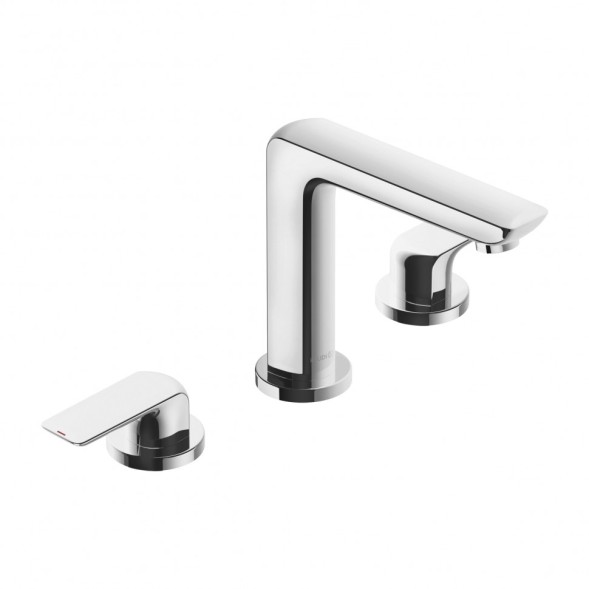 Смеситель KLUDI AMEO 413930575 для раковины на три отверстия двухвентильный