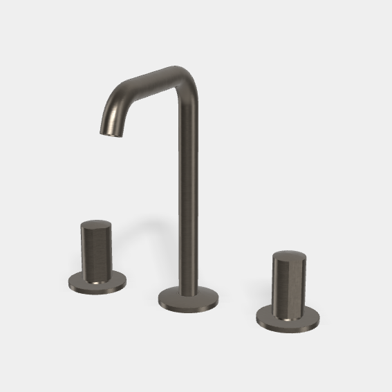 Смеситель для раковины, Fima Carlo Frattini, So, цвет-хром черный брашированный F3191BCS