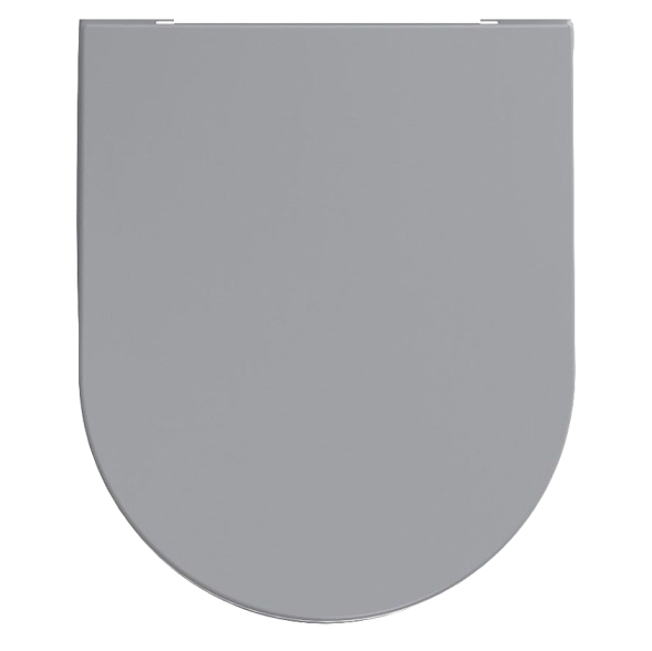 Сиденье для унитаза ISVEA Infinity VEA Rondo F50  ШГ 365*445 цвет серый камень матовый 40KF0547I