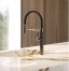 Gessi Смеситель для кухни, VENTI20, цвет никель (Никель  60634#720