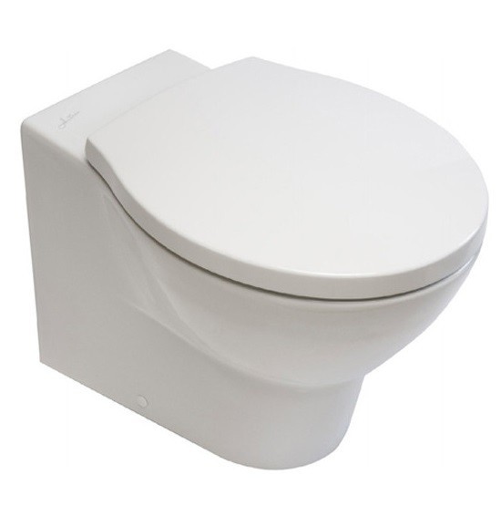 Унитаз HATRIA NIDO Y0QU01 напольный слив универсальный цвет белый