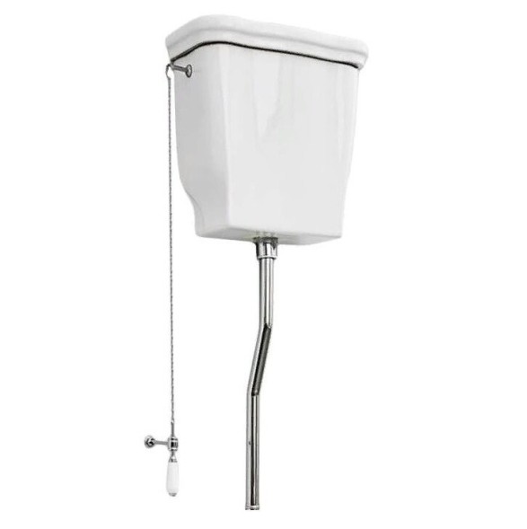 Бачок Artceram Hermitage на высокой трубе цвет белый HEC004 01 00