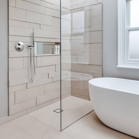 Paini 78CR690TH Смеситель для душа Кокс с термостатом, встраиваемый, хром