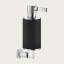 Gessi Дозатор для жидкого мыла, Inciso, шгв 75*147*240, цвет дозатора Матовая латунь#чёрный  58514#727
