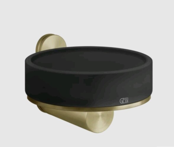 Gessi Мыльница, 316, шгв 115*127.5*75, цвет брашированная бронза PVD  54702#726