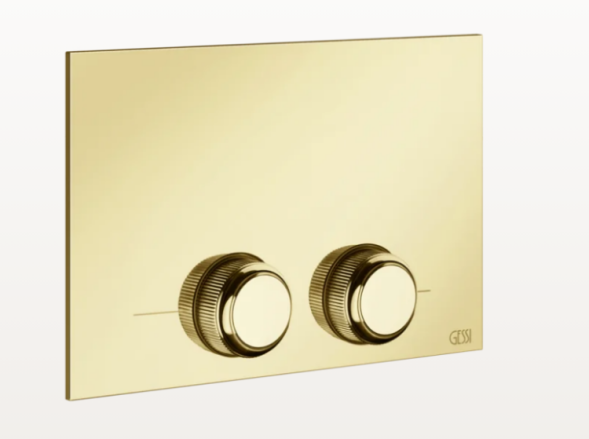 Gessi Клавиша смыва, VENTI20, для унитаза, шгв 213*17*145, цвет Никель PVD  54659#720
