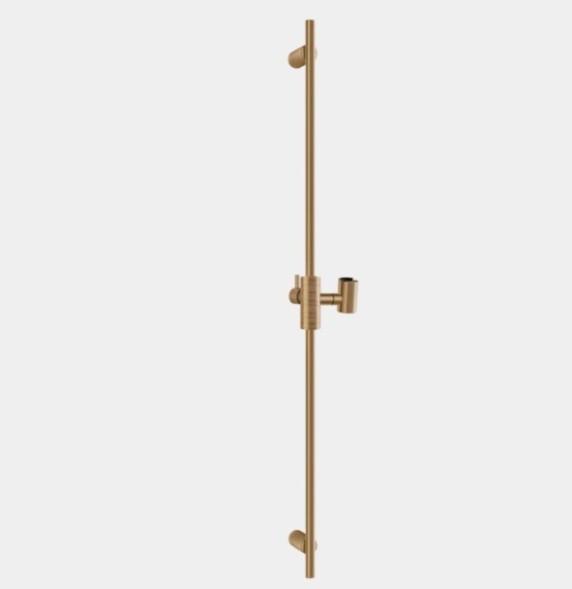 Gessi Штанга для душа, Habito Trame, 900, цвет брашированная бронза PVD  70344#726