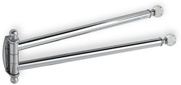 Stil Haus Smart Light, полотенцедержатель двойной поворотный, цвет хром