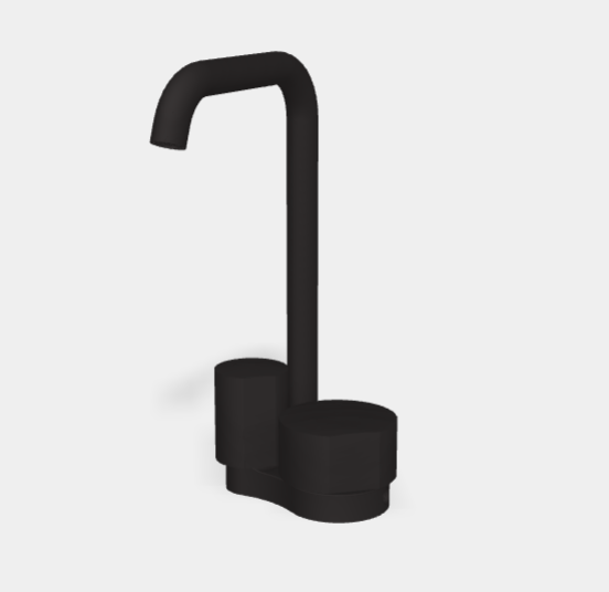 Смеситель для раковины, Fima Carlo Frattini, So, цвет-черный матовый F3171BNS