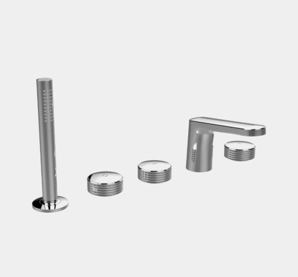 Смеситель для ванны, Fima Carlo Frattini, Texture Collection, H COLLECTION, цвет-золото F5614HOR