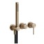 Gessi Смеситель для душа, 316 Bath Shower, на 2 потребителя, цвет брашированная теплая бронза  54039#726