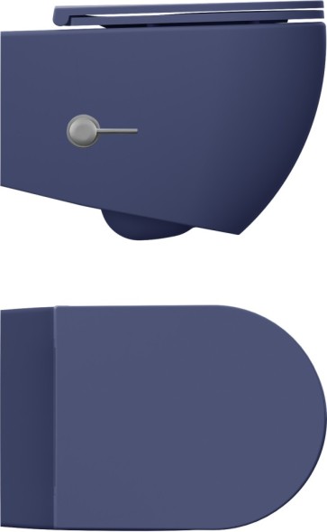 Унитаз ISVEA Infinity подвеснойс функцией биде цвет синий матовый 10NFS1005I-2Z